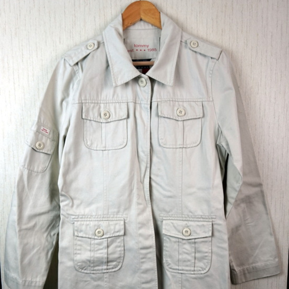 tommy hilfiger trench coat womens